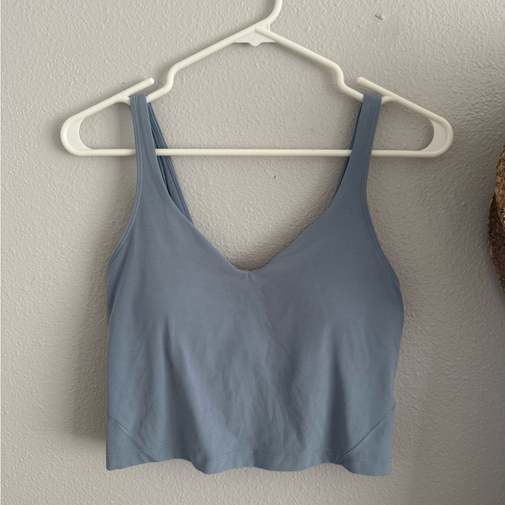 lululemon athletica Blue Tank Top